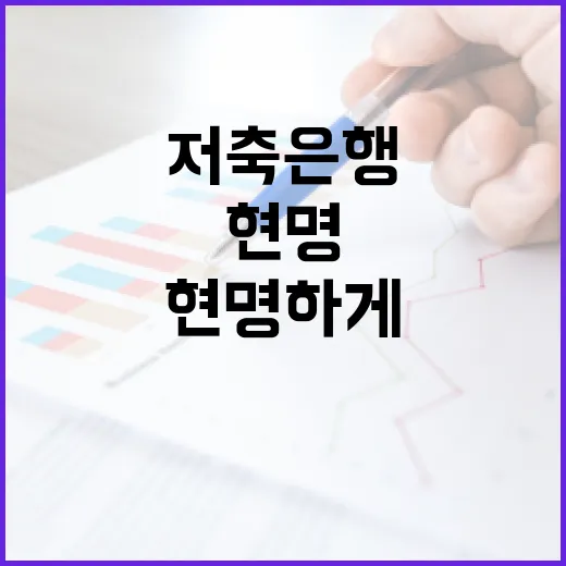 저축은행에서 현명하게 저축하는 방법 - 요약