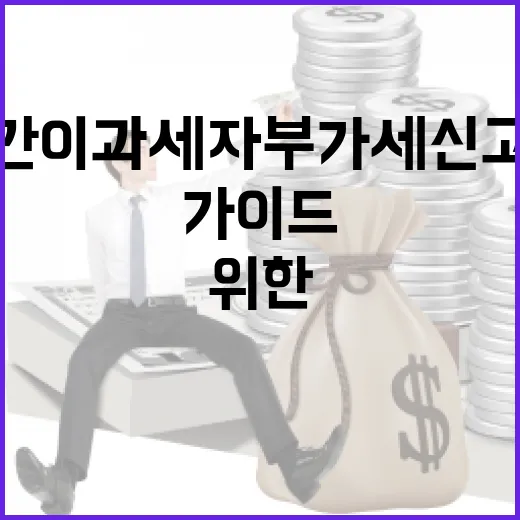 간이과세자 부가세 신고하는 방법: 초보자를 위한 가이드 - 요약