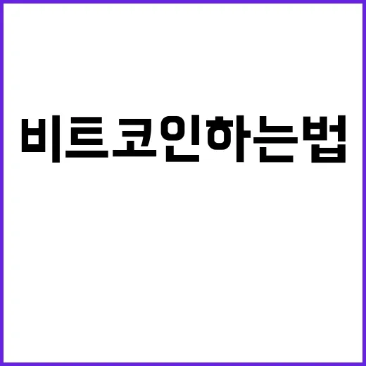 비트코인하는법 5단계: 시세보다 먼저 봐야 할 숫자들 - 요약