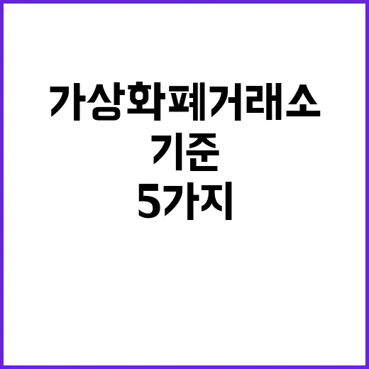 가상화폐거래소 고를 때 숫자로 확인할 5가지 기준 - 요약