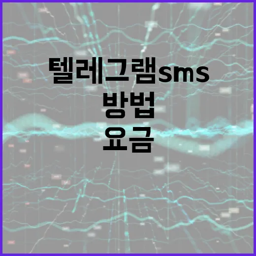 텔레그램 SMS 요금을 절약하는 방법 - 요약