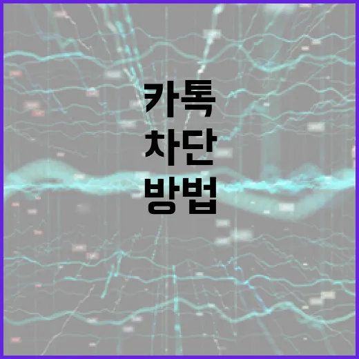 카톡에서 차단 여부를 확인하는 방법 - 요약