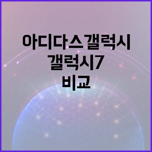 아디다스갤럭시7 고르려면 이렇게 비교하세요: 사이즈, 착화감, 가격 체크 방법 - 요약