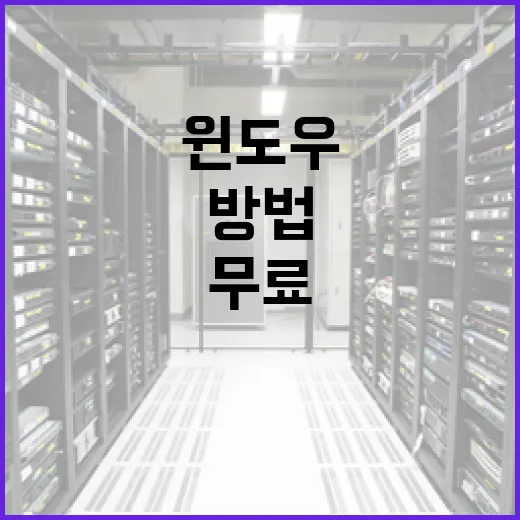 윈도우정품 확인하는 방법과 무료로 안전하게 쓰는 기준 - 요약