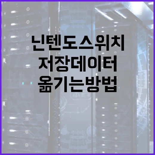 닌텐도스위치포켓몬 저장 데이터와 스크린샷 옮기는 방법 - 요약