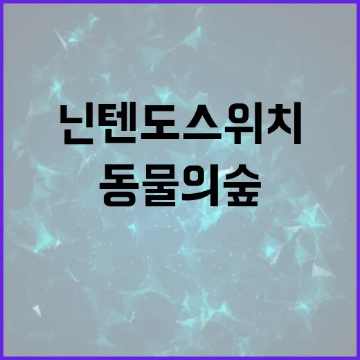 닌텐도스위치 동물의숲 시작하는 방법, 저장 공간부터 섬 생활 준비까지 - 요약