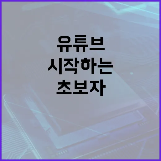 초보자를 위한 유튜브채널 시작하는 방법: 이름부터 업로드 루틴까지 - 요약