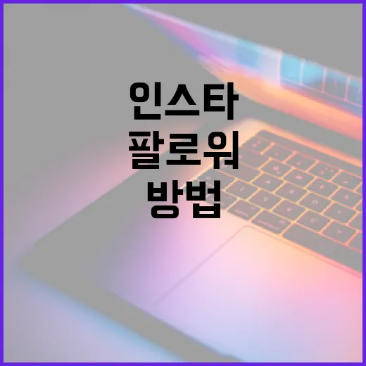 인스타팔로워 늘리려면 이렇게 관리하세요: 초보자를 위한 무료 점검 방법 - 요약
