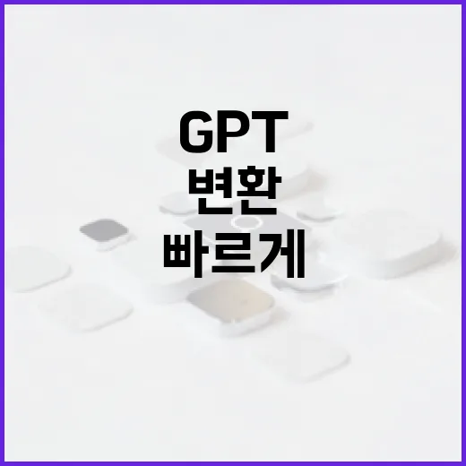 GPT로 파일 변환·압축·문서 양식 작업 빠르게 처리하는 방법 - 요약