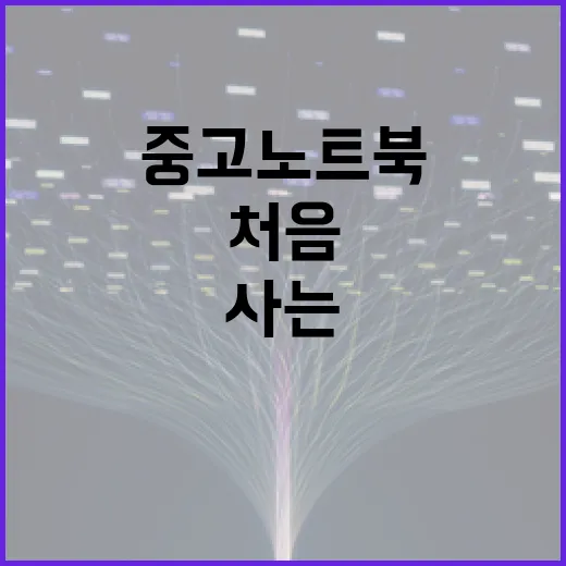 중고노트북 사는 방법, 처음이면 이 순서대로 확인하세요 - 요약