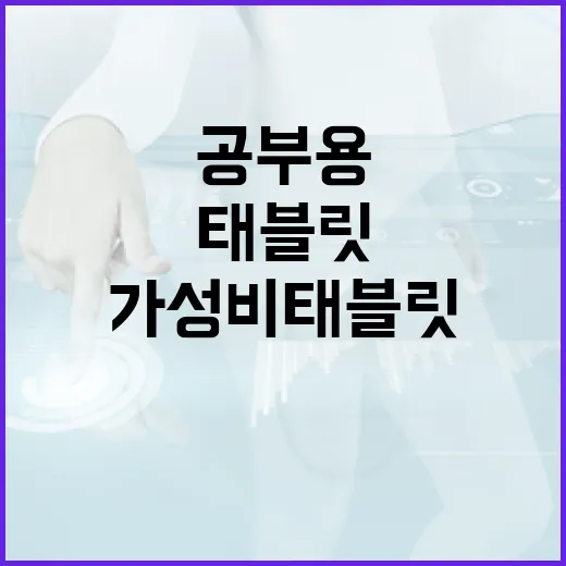 가성비태블릿 고르는 방법, 영상용부터 공부용까지 이렇게 보면 쉽습니다 - 요약