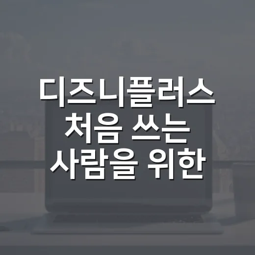 디즈니플러스 처음 쓰는 사람을 위한 가입부터 다운로드까지 빠르게 처리하는 방법 - 요약