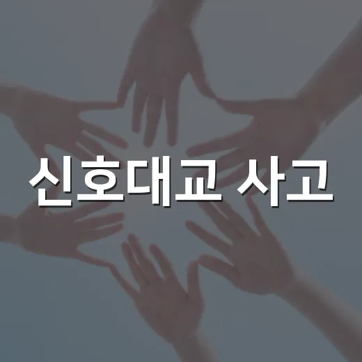 신호대교 사고, 왜 출근길 정체가 크게 번졌을까요? - 요약