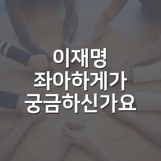 이재명 ‘좌아하게’가 궁금하신가요? 은어 하나에 왜 정치권이 반응했을까요? - 요약