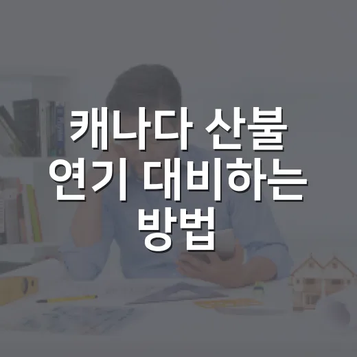 캐나다 산불 연기 대비하는 방법: AQI 확인부터 집 안 공기 관리까지 - 요약