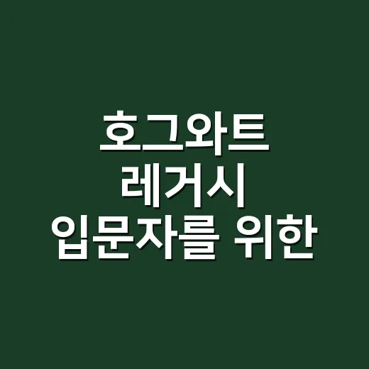 호그와트 레거시 입문자를 위한 꿀팁 - 요약