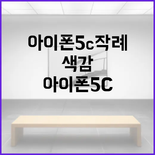 아이폰 5c 작례 예쁘게 남기는 방법, 오래된 폰으로도 색감 살리는 촬영 팁 - 요약