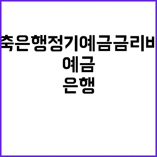 저축은행정기예금금리 비교하는 방법, 초보자도 놓치지 말아야 할 5가지 - 요약