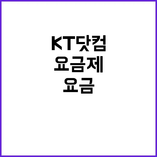KT닷컴 처음 쓰는 분을 위한 요금조회·납부·요금제 변경 방법 - 요약