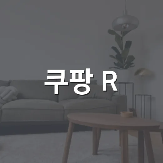 쿠팡 R.LUX 추천 제품 고르는 방법, 선물용부터 데일리템까지 - 요약