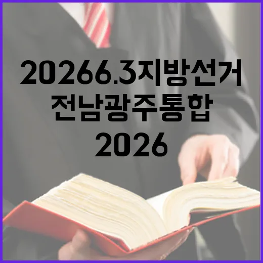 2026 6.3 지방선거 전남광주통합 영암군제1선거구 시도의원 후보 총정리｜기호·정당·경력 한눈에 (1명)