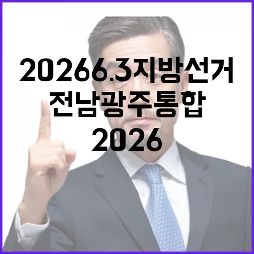 2026 6.3 지방선거 전남광주통합 화순군제2선거구 시도의원 후보 총정리｜기호·정당·경력 한눈에 (1명)