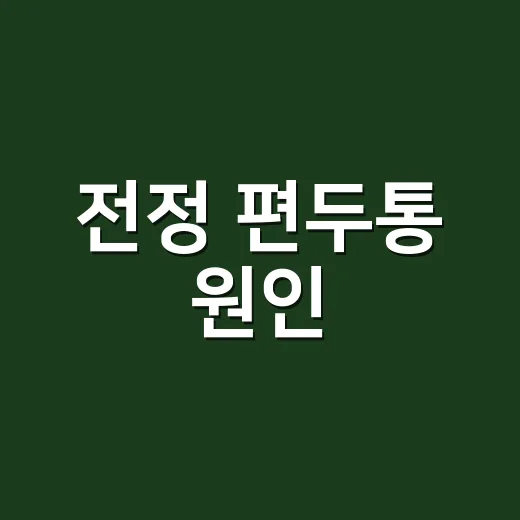 전정 편두통 원인, 왜 어지럼이 두통처럼 반복될까요? - 요약