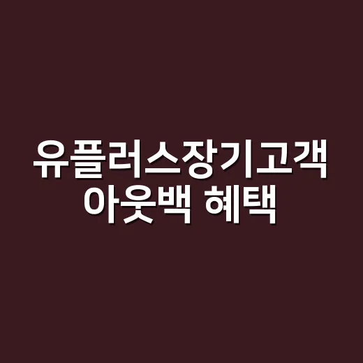 유플러스장기고객 아웃백 혜택, 외식할 때 혈당·혈압은 괜찮으신가요? - 요약