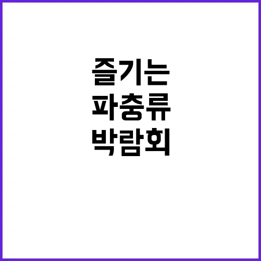 파충류박람회 즐기는 방법: 놓치지 말아야 할 포인트 - 요약