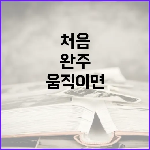 완주 동원리 처음 가려면 이렇게 움직이면 편해요 - 요약