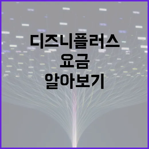 디즈니플러스 요금, 똑똑하게 알아보기 - 요약