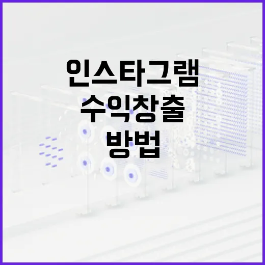 인스타그램으로 수익 창출하는 방법, 이렇게 시작해보세요 - 요약