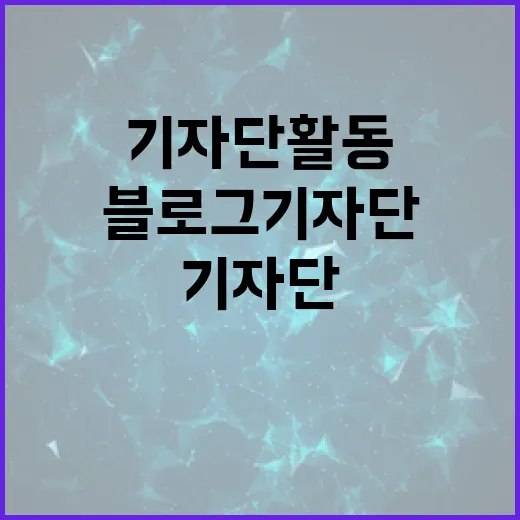 블로그기자단 활동, 이렇게 하면 즐거워요! - 요약
