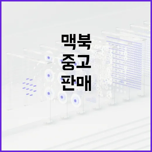 중고 맥북 판매, 이렇게 하면 성공할 수 있어요! - 요약