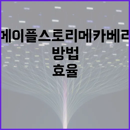 메이플스토리 메카베리 효율 높이는 방법 - 요약