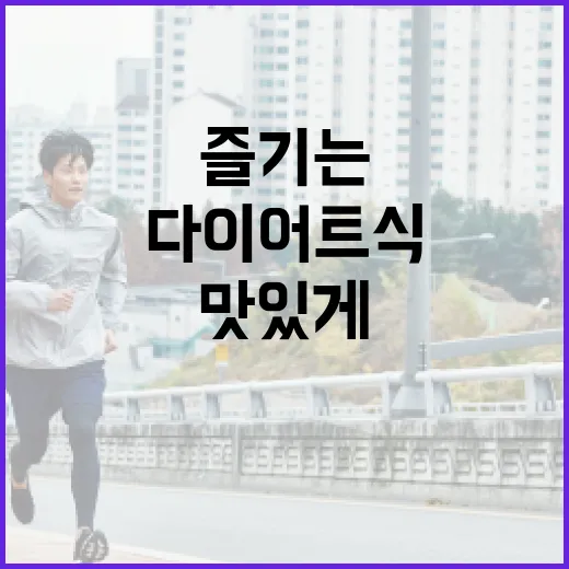 맛있게 먹고 건강하게! 다이어트식을 즐기는 방법 - 요약