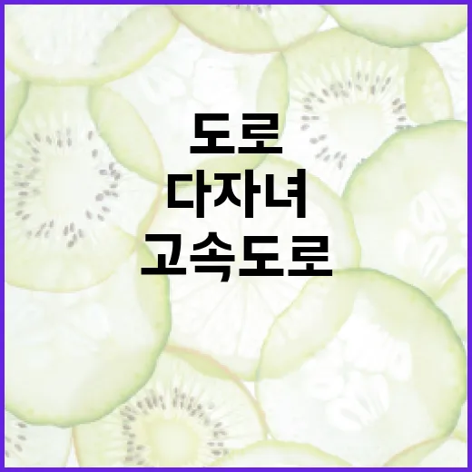 다자녀 고속도로 할인 받으려면 먼저 확인할 것들 - 요약