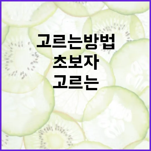 단백질파우더 고르는 방법, 초보자는 이렇게 시작하면 편해요 - 요약