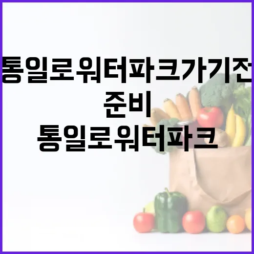 통일로 워터파크 가기 전 준비하는 방법 - 요약