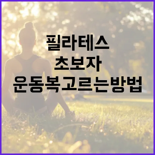 필라테스운동복 고르는 방법, 초보자가 실패 줄이려면 이렇게 입어보세요 - 요약