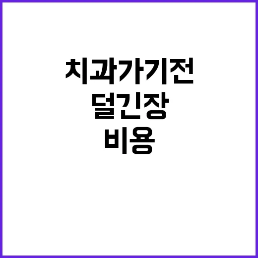 치과 가기 전 덜 긴장하고 비용까지 확인하는 방법 - 요약
