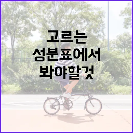 올인원영양제 고르는 방법, 성분표에서 먼저 봐야 할 것들 - 요약