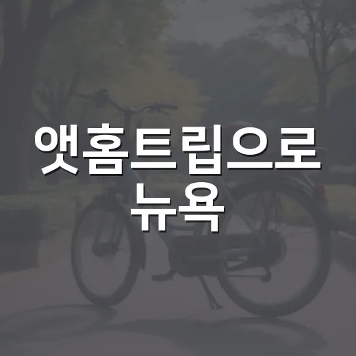 앳홈트립으로 뉴욕·칸쿤 여행 준비하는 방법 - 요약