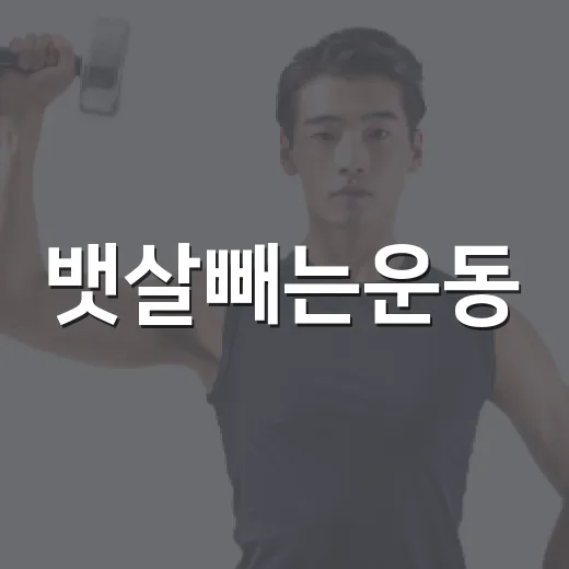 뱃살빼는운동, 초보자는 이렇게 시작하면 오래 갑니다 - 요약