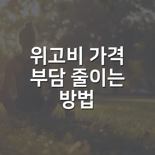 위고비 가격 부담 줄이는 방법, 처방 전 이렇게 계산하세요 - 요약