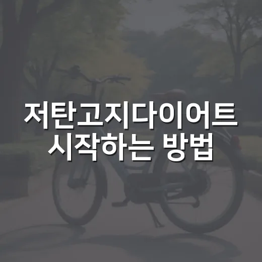 저탄고지다이어트 시작하는 방법, 초보자가 덜 힘들게 적응하는 루틴 - 요약