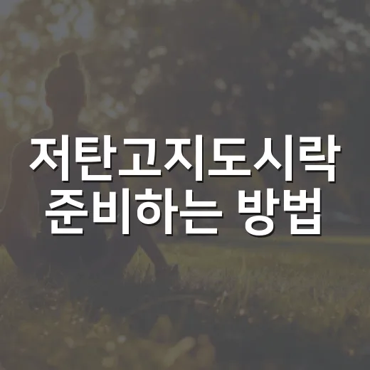 저탄고지도시락 준비하는 방법, 초보자는 이렇게 시작하면 편해요 - 요약