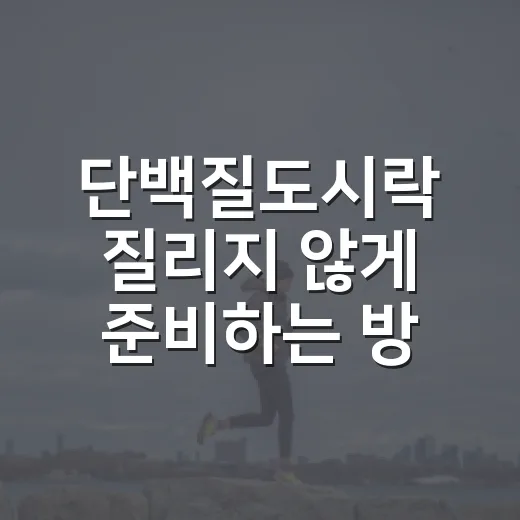 단백질도시락 질리지 않게 준비하는 방법 - 요약