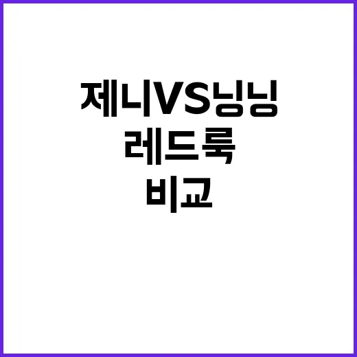제니 vs 닝닝: 레드룩 스타일 비교하는 방법 - 요약