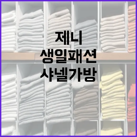제니와 함께 샤넬 가방으로 생일 패션을 완성하는 방법 - 요약